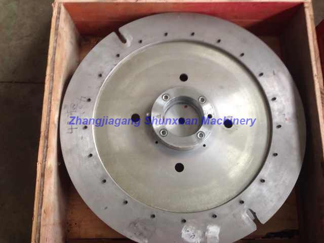 Polyester zımba fiber üretim hattı için kesici diski